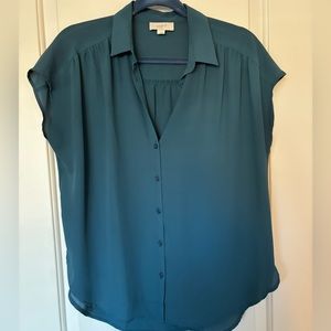 LOFT button down blouse